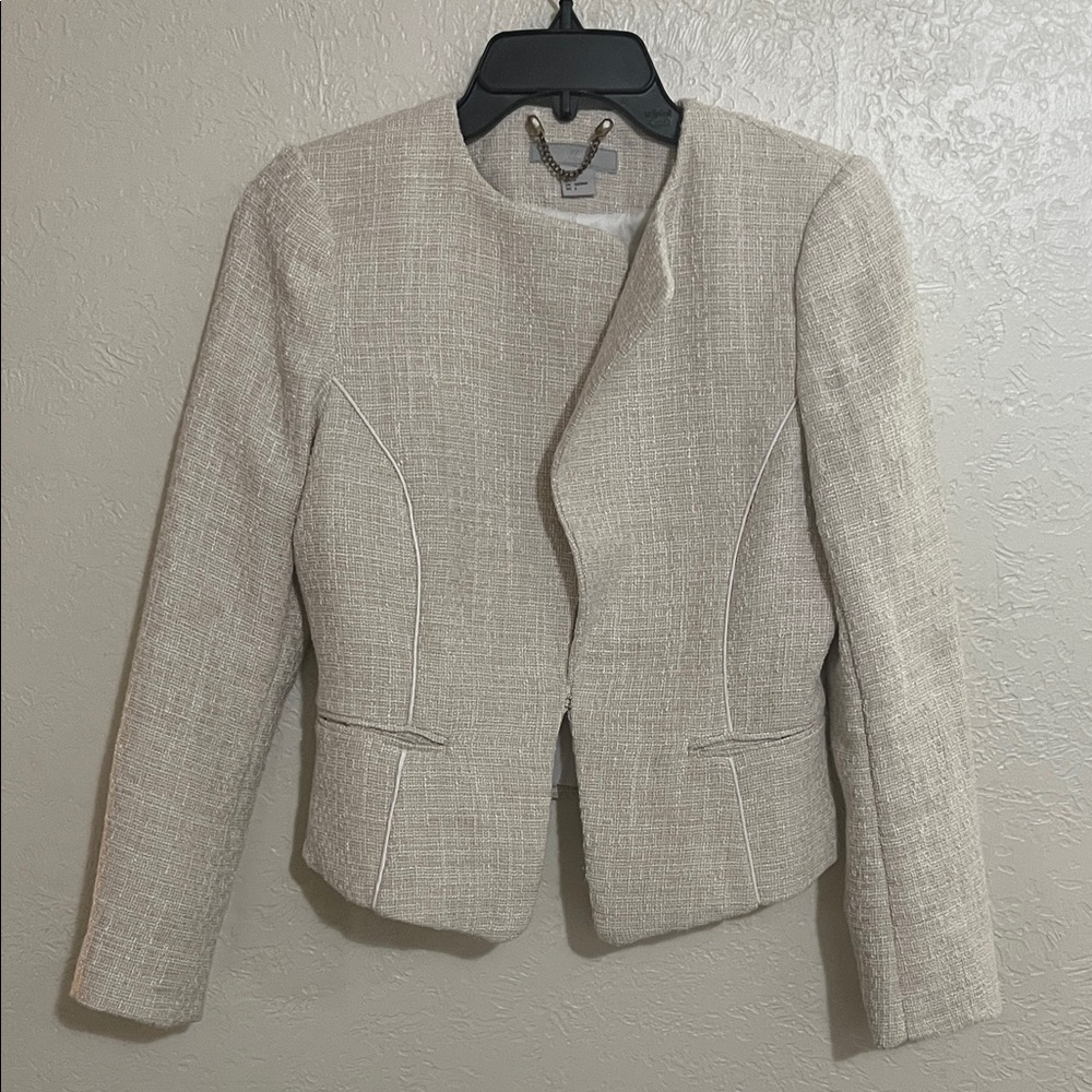 H&M Cream Women's Blazer